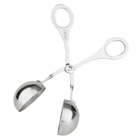 Pinza para albóndigas/croquetas, inox, 4,8 cm