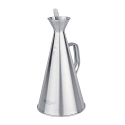 Aceitera inox azzayt 250 ml. Vertedor en tapón