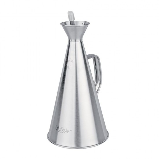 Aceitera inox azzayt 250 ml. Vertedor en tapón