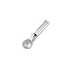 Dosificador helado con expulsador, inox. 4,6 cm