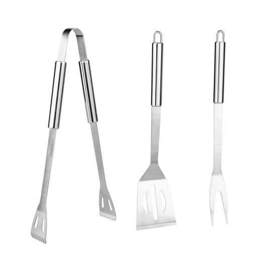 Set accesorios barbacoa 3 Piezas inox