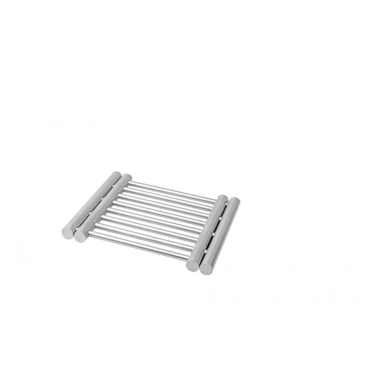 Salvamanteles extensible inoxidable - 22,7 a 38 x 20 x 1,9 cm