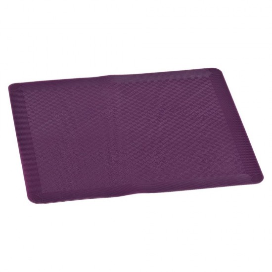 Tapete para horno silicona violett 34,5x29,5 cm.