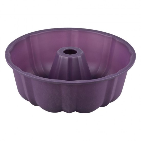 Molde bizcocho silicona violett 25,5x 9 cm.