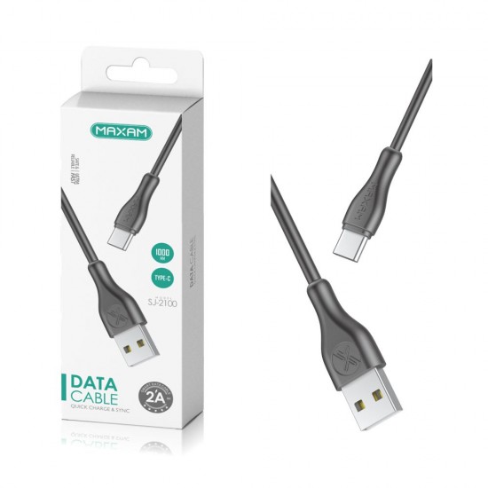 SJ-2100 Negro 2a 1tipo C USB cable