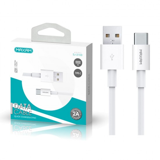 SJ-2103 Blanco 2a1 tipo C USB cable