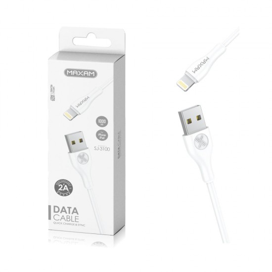 SJ-3100 Blanco 2a1 IPHONE USB cable