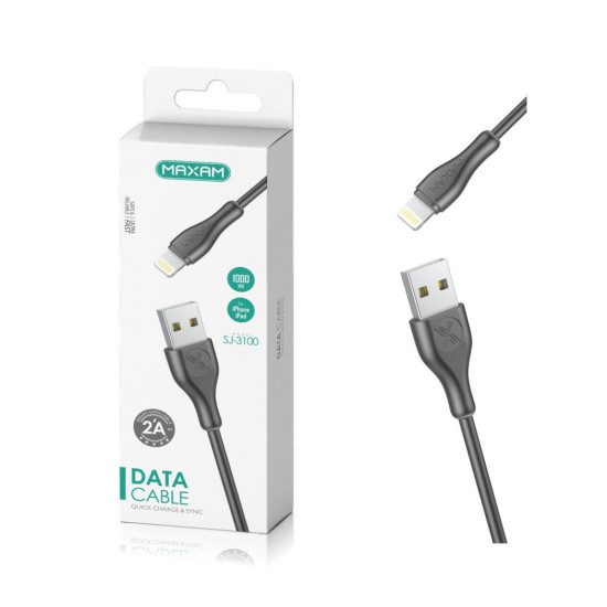 SJ-3100 Negro 2a1 IPHONE  USB cable