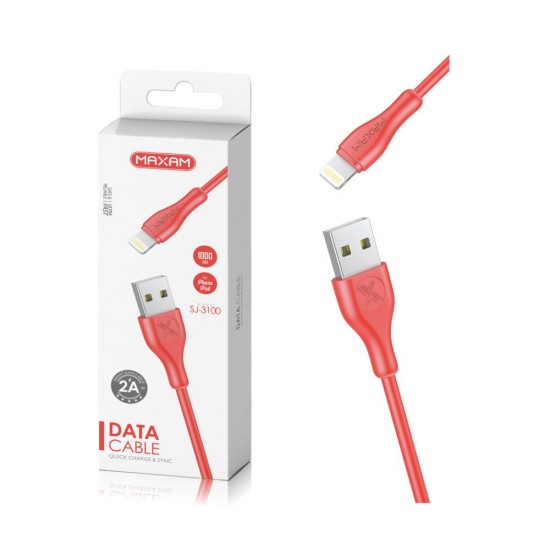 SJ-3100 Rojo 2a1 IPHONE  USB cable