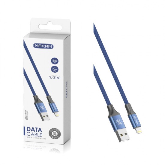 SJ-3160 Azul 2a1 IPHONE  USB cable