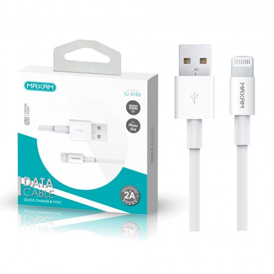 SJ-3103 Blanco 2a1 IPHONE  USB cable