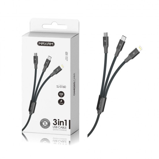 SJ-5160 Negro 2a 1.23in1 USB cable