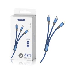 SJ-5160 Azul 2a 1.23in1 USB cable