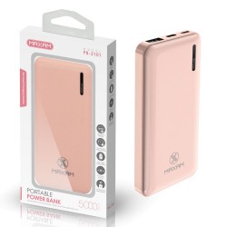 PB-2101 Rosa 2.1a 5000mah baterías externas