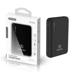 PB-2102 Negro 2a 5000mah baterías externas