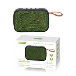 YX-B107 Verde 5w+bass altavoz inalámbrico