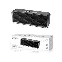 YX-B109 Gris 5w*2/mega bass altavoz inalámbrico