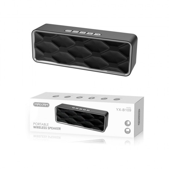 YX-B109 Gris 5w*2/mega bass altavoz inalámbrico YX-B109 Gris 5w*2/mega bass altavoz inalámbrico