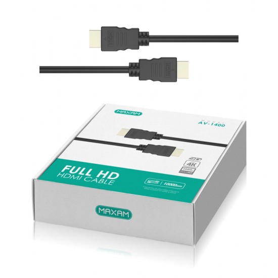 AV-1400 Negro v1.4 10M HDMI cable v1.4