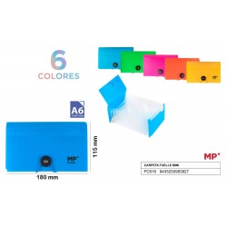 Carpeta fuelle a6 goma fluorescente