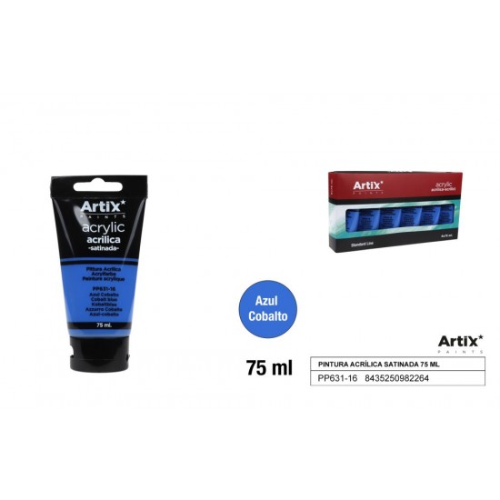 Pintura acrílica azul cobalto 75ml