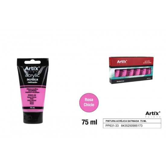 Pintura acrílica rosa magenta 75ml