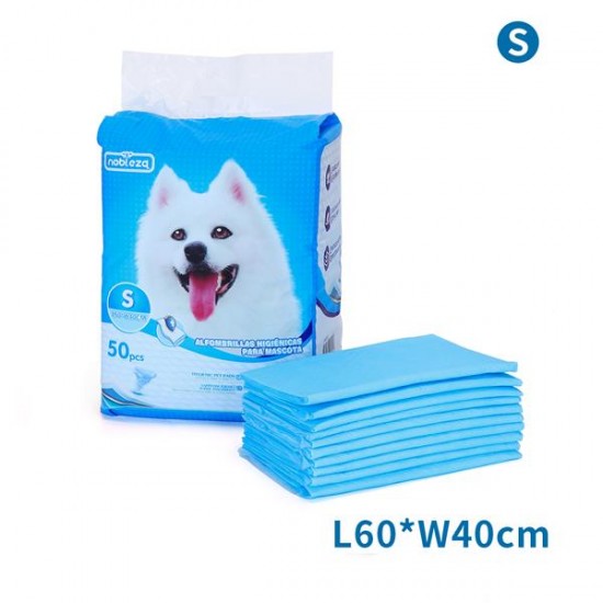 Alfombrillas higiénicas para mascotas (50pcs)(L60*W40cm,Blanco)