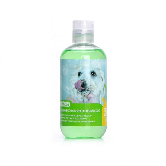 CHAMPÚ PARA PERROS DE PELO BLANCO(250ml,perros de pelo blanco)