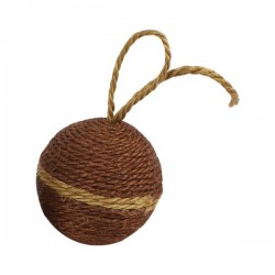 Bola de sisal(D9cm,Marrón,gatos)