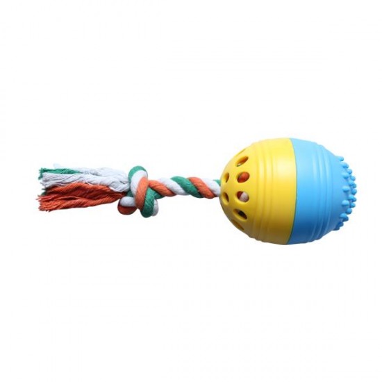 Pelota de morder(D7*L23cm,Amarillo,cachorros)