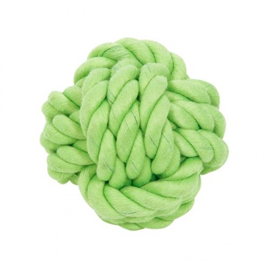 Pelota de cuerda de algodón(S,D6.3cm, perros)