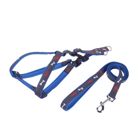 Set de arnés vaquero(S,W1.5*L120cm W1.5*L30-50cm, perros)