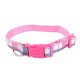 Collar de parche de rejilla(M,W2.0*L30-50cm, perros)