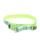 Collar de parche de rejilla(M,W2.0*L30-50cm, perros)