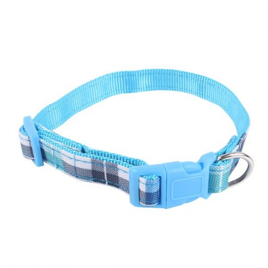 Collar de parche de rejilla(M,W2.0*L30-50cm, perros)