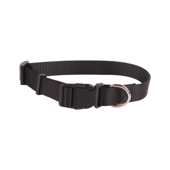 Collar liso de nylon artificial(S,W1.5*L25-40cm, perros)