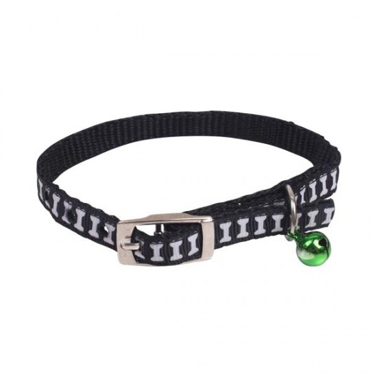 Collar con campanilla(W1.0*L21-28cm, gatos)