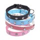 Collar PU de diamantes(W1.5*L23-30cm, gatos)