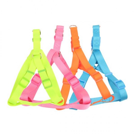 Set de arneses fluorescentes(XS,W1.0*L25-40cm, perros)