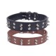 Collar para gato de PU con remaches(XS,W3.0*L37-48cm, perros)