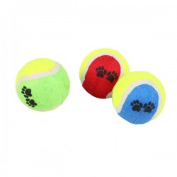 Kit de pelotas de tenis(D2.5”(6.36cm), perros)