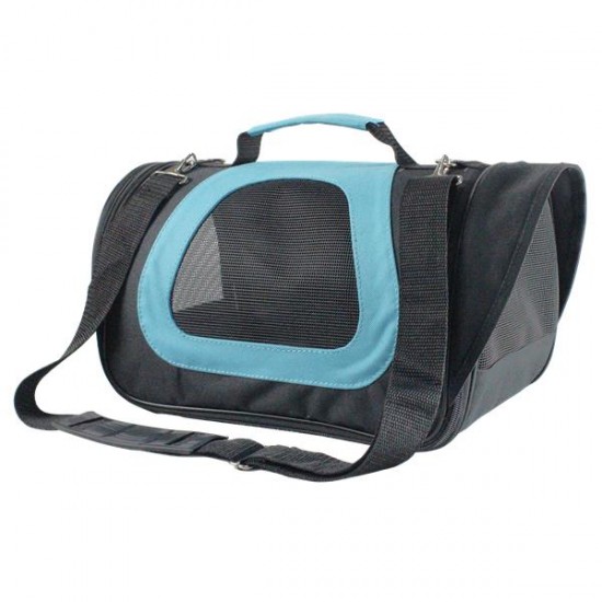 Bolsa para mascotas(S,L34*W21*H22cm,Azul)