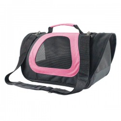 Bolsa para mascotas(S,L34*W21*H22cm,Rosa)