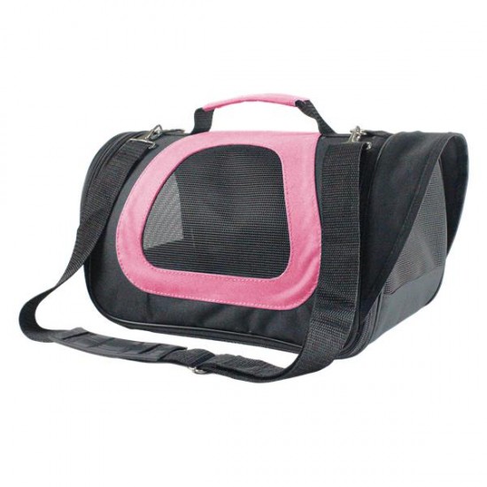 Bolsa para mascotas(M,L40*W23*H24cm,Rosa)