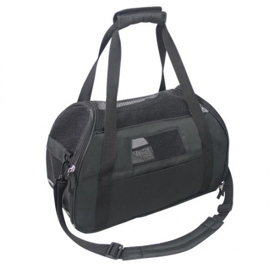 Bolsa de transporte con varios bolsillos(L,L48*W25*H33cm,Negro)