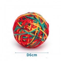 Bola de hilo de juguete para gatos d6cm