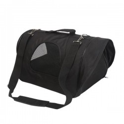 Bolso económico para mascotas l40*w23*h24cm negro (m)