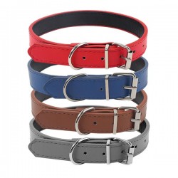 Pu collar de perro w2.0*l32-40cm