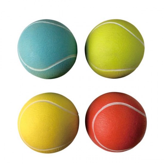 Pelota de tenis de goma d6.3cm