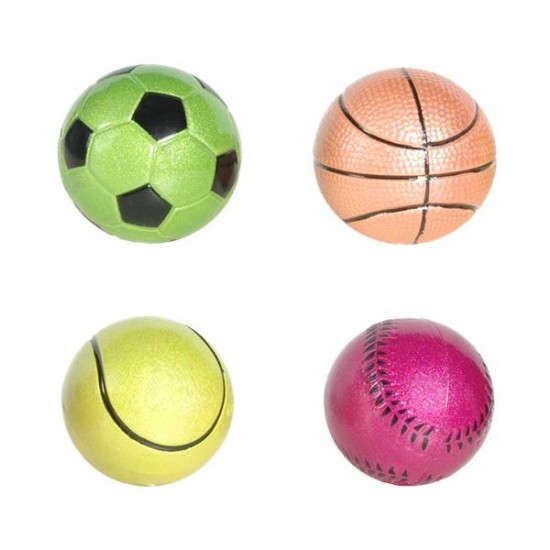 Goma fútbol/baloncesto/tenis/baloncesto d5.7cm